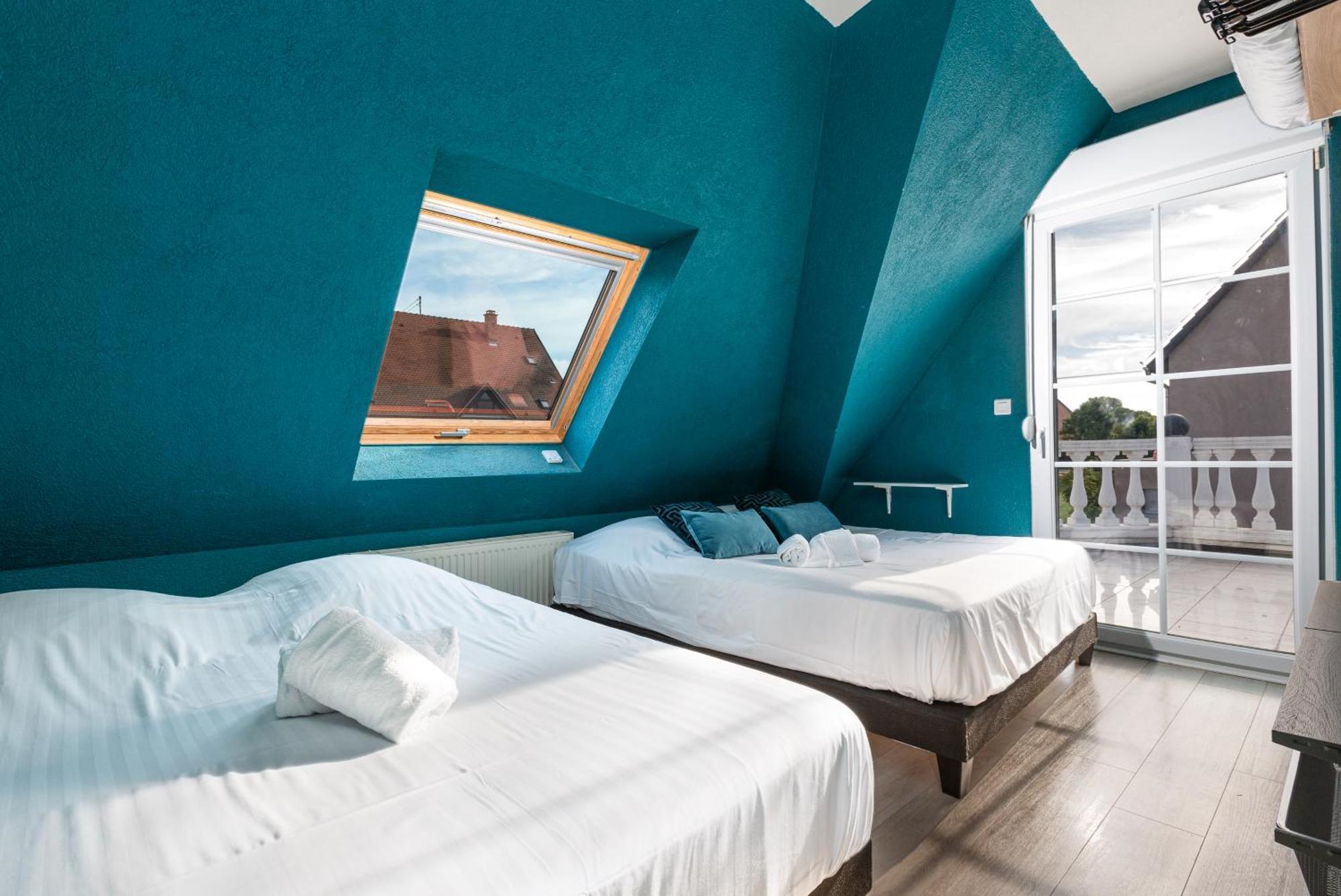 Gites Spa Strasbourg - Villa Ours - Spa Prive, Sauna, Borne D'Arcade, Babyfoot Ittenheim Kültér fotó